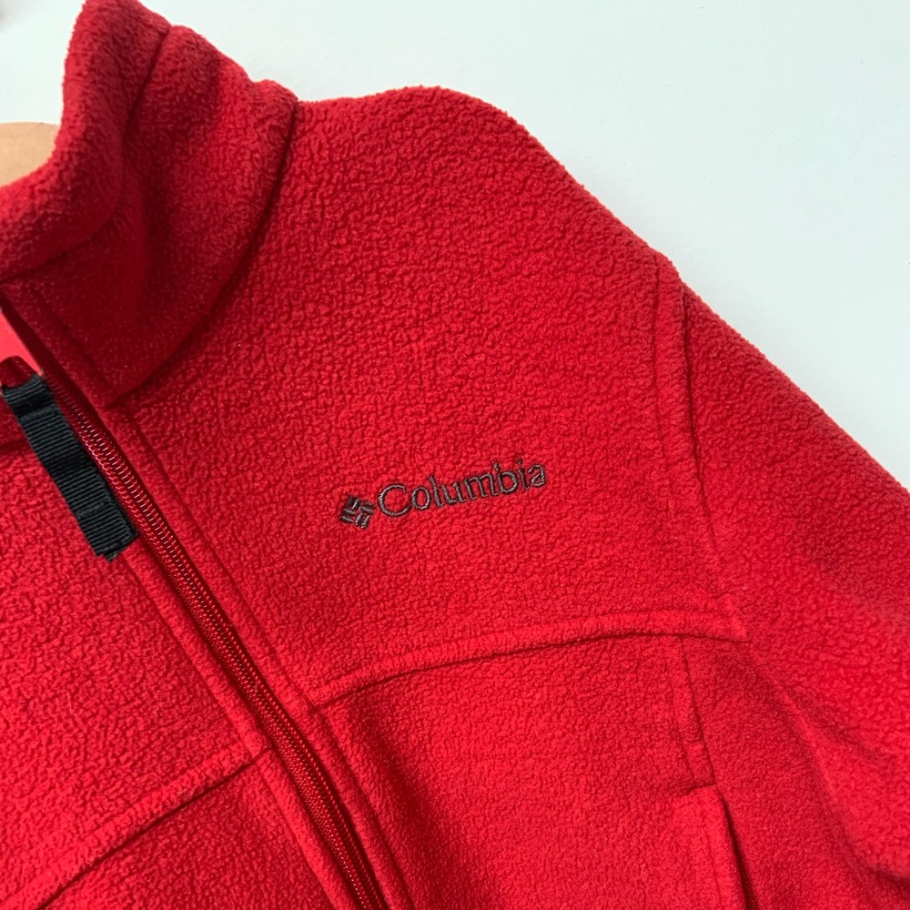 Columbia Red Fleece Sweater 🏕